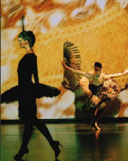 Olivia Bell and Lindy Wills in designer tutus